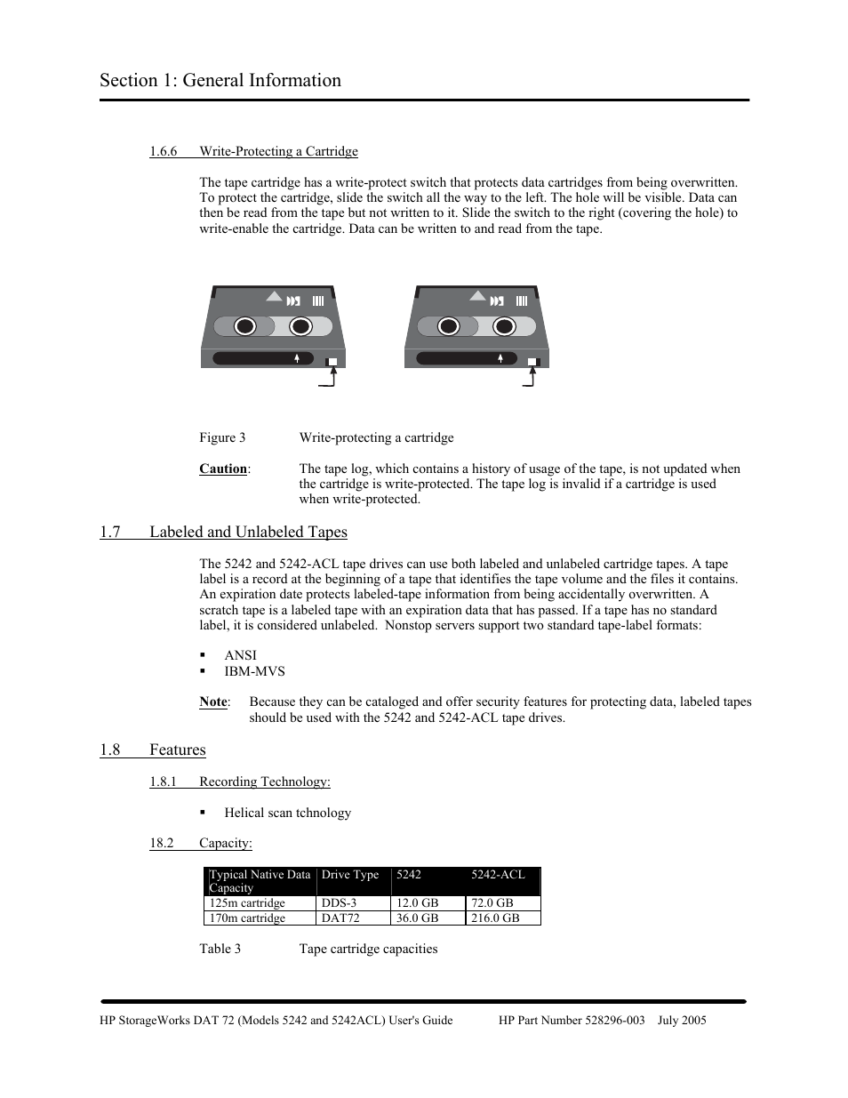 7 labeled and unlabeled tapes, 8 features | HP Integrity NonStop H-Series User Manual | Page 10 / 79