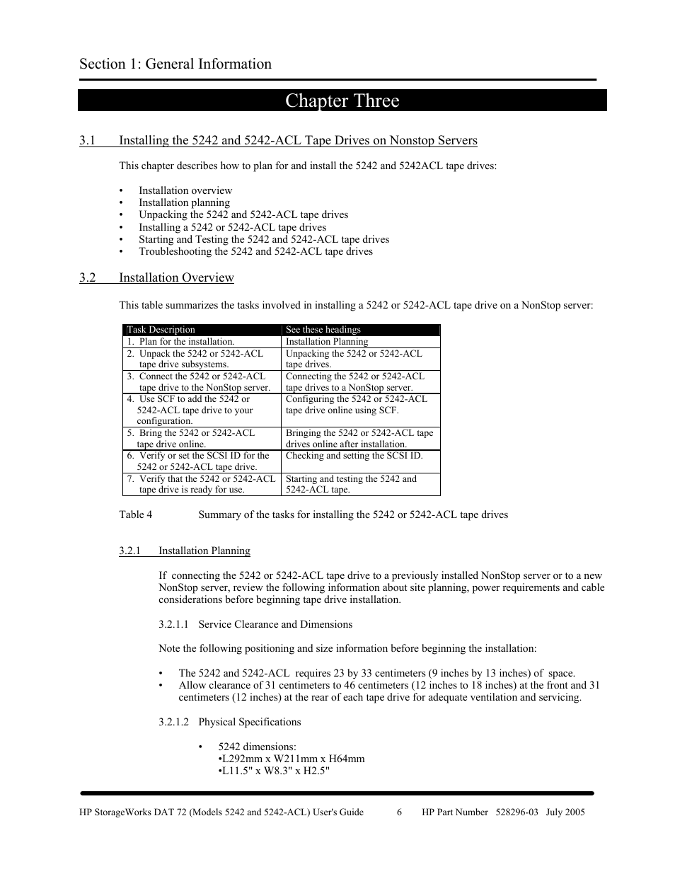 Chapter three | HP Integrity NonStop H-Series User Manual | Page 13 / 79