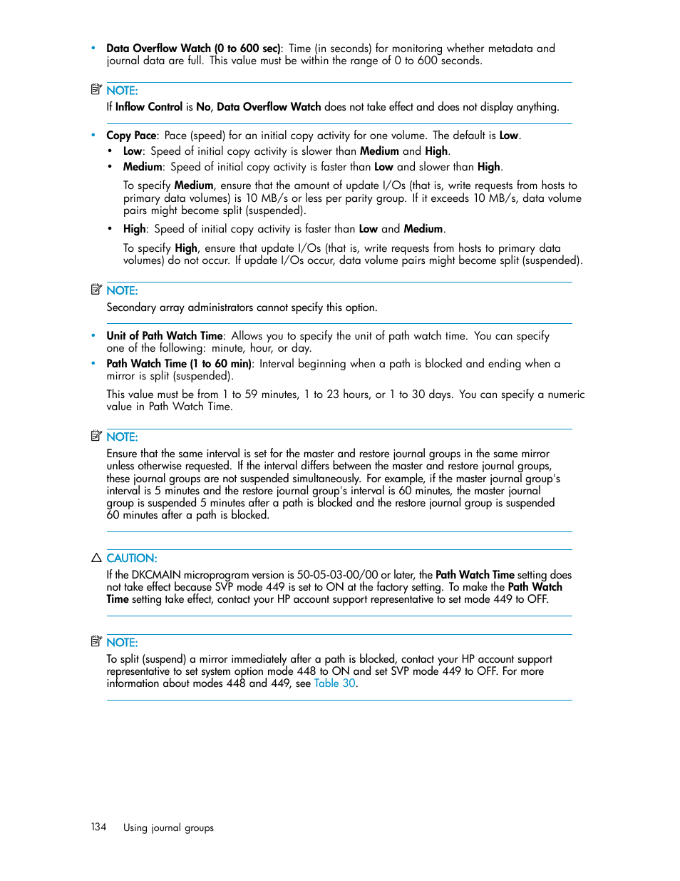 HP XP Continuous Access Software User Manual | Page 134 / 234