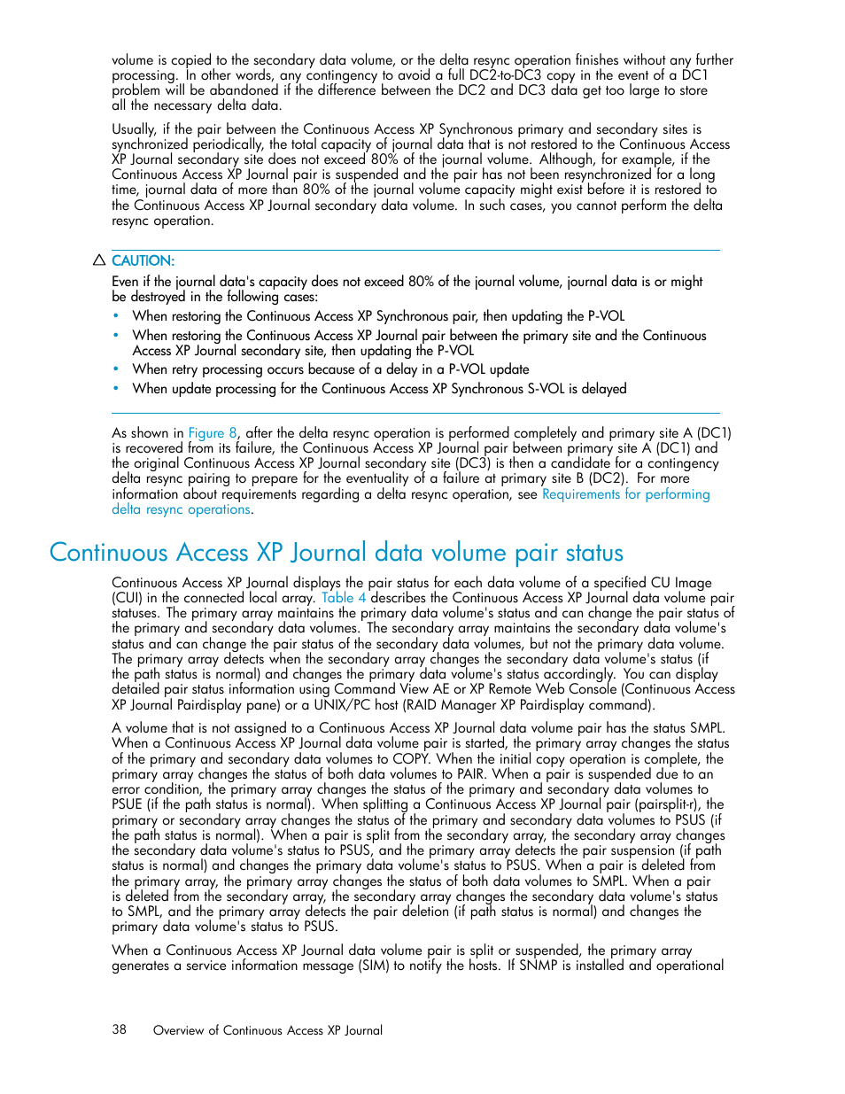 HP XP Continuous Access Software User Manual | Page 38 / 234