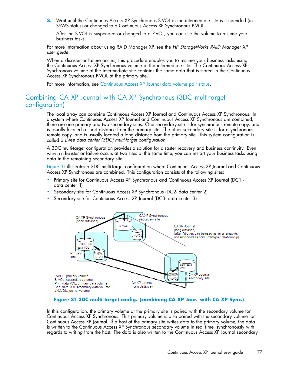 Figure 31, Configuration) | HP XP Continuous Access Software User Manual | Page 77 / 234