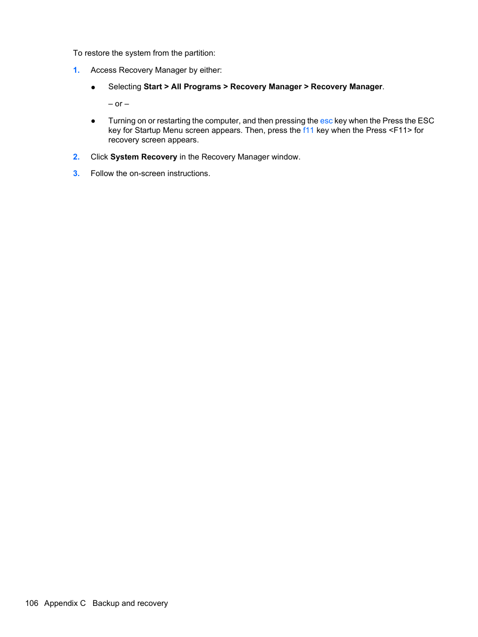HP Pavilion dv7-4297cl Entertainment Notebook PC User Manual | Page 116 / 121