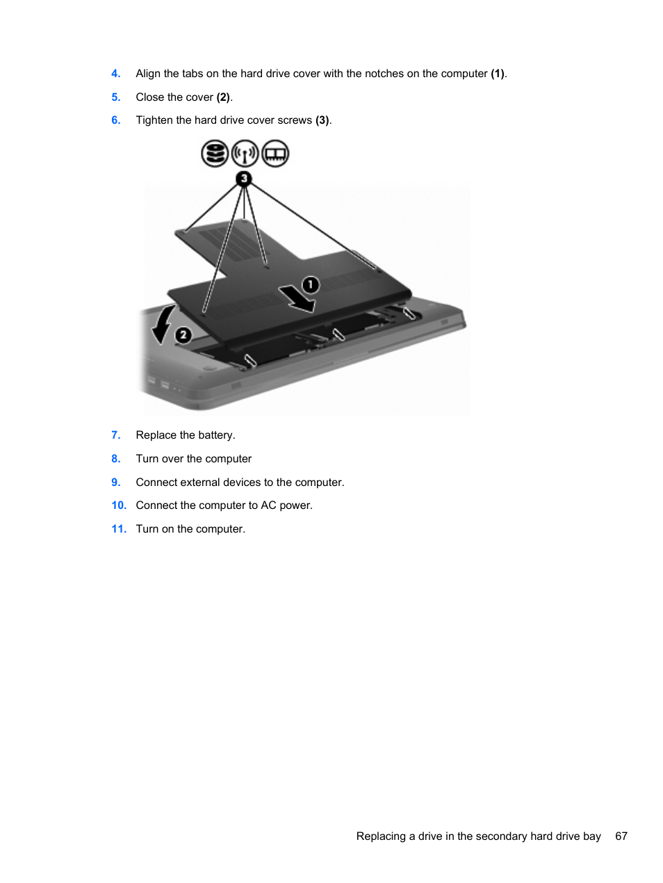 HP Pavilion dv7-4297cl Entertainment Notebook PC User Manual | Page 77 / 121