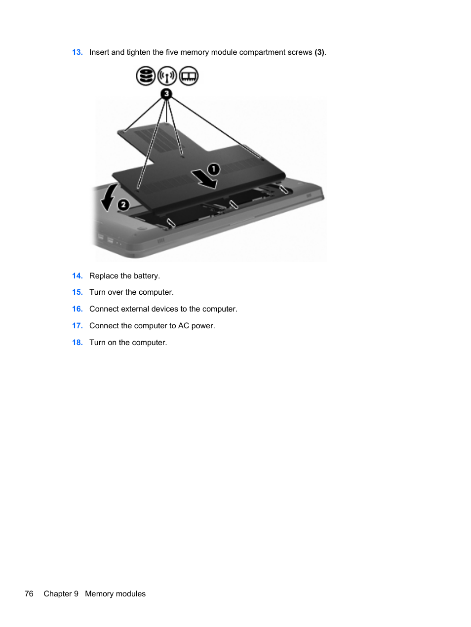 HP Pavilion dv7-4297cl Entertainment Notebook PC User Manual | Page 86 / 121