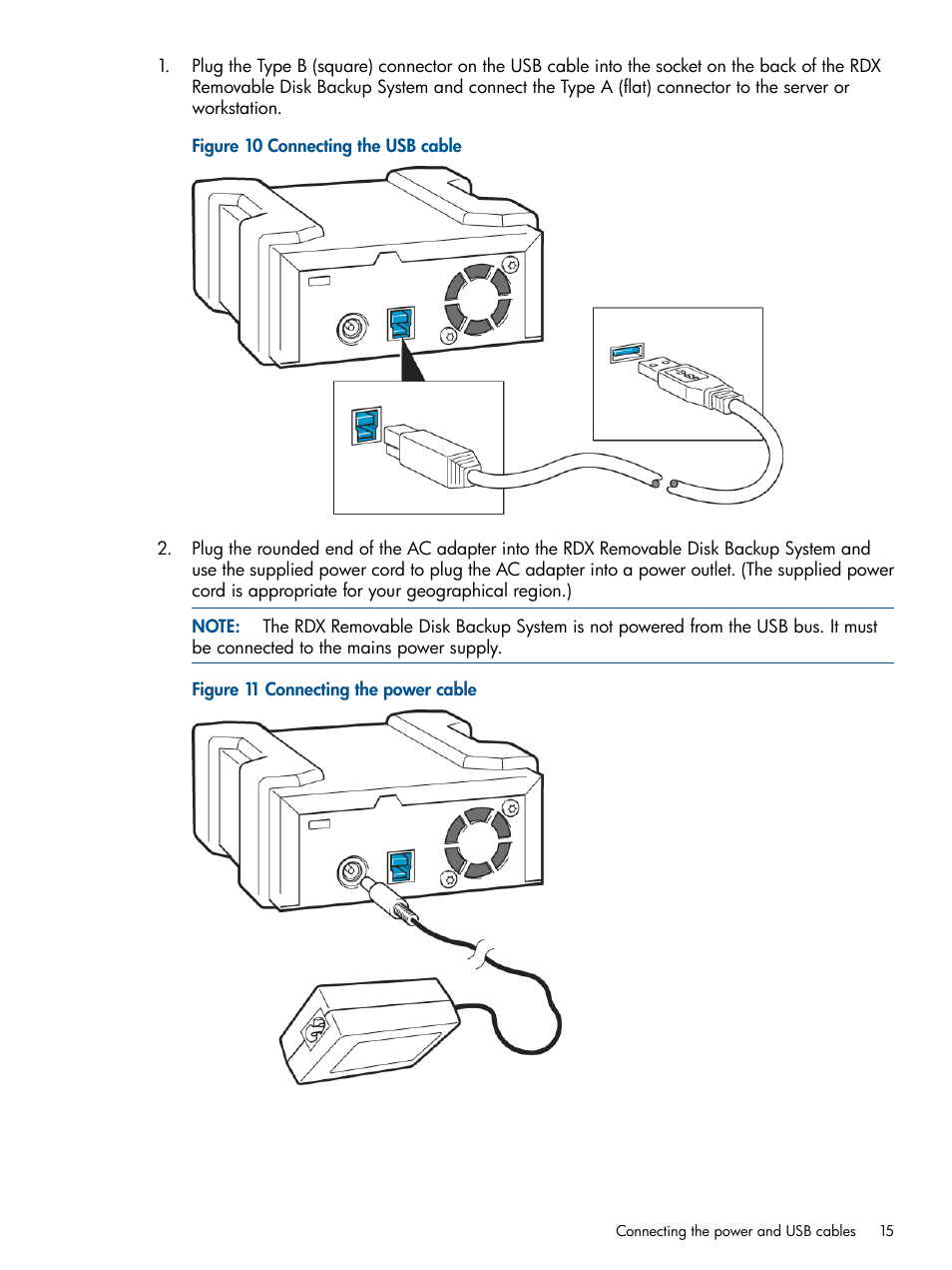 HP RDX Removable Disk Backup System User Manual | Page 15 / 31