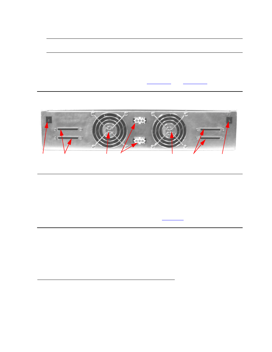 Figure 2-2, Rear view of tape drive, Table 2-1 | Scsi cables | HP Integrity NonStop H-Series User Manual | Page 12 / 34