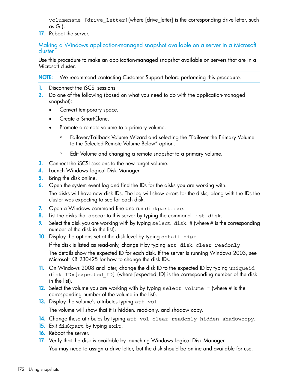 HP LeftHand P4000 SAN Solutions User Manual | Page 172 / 290