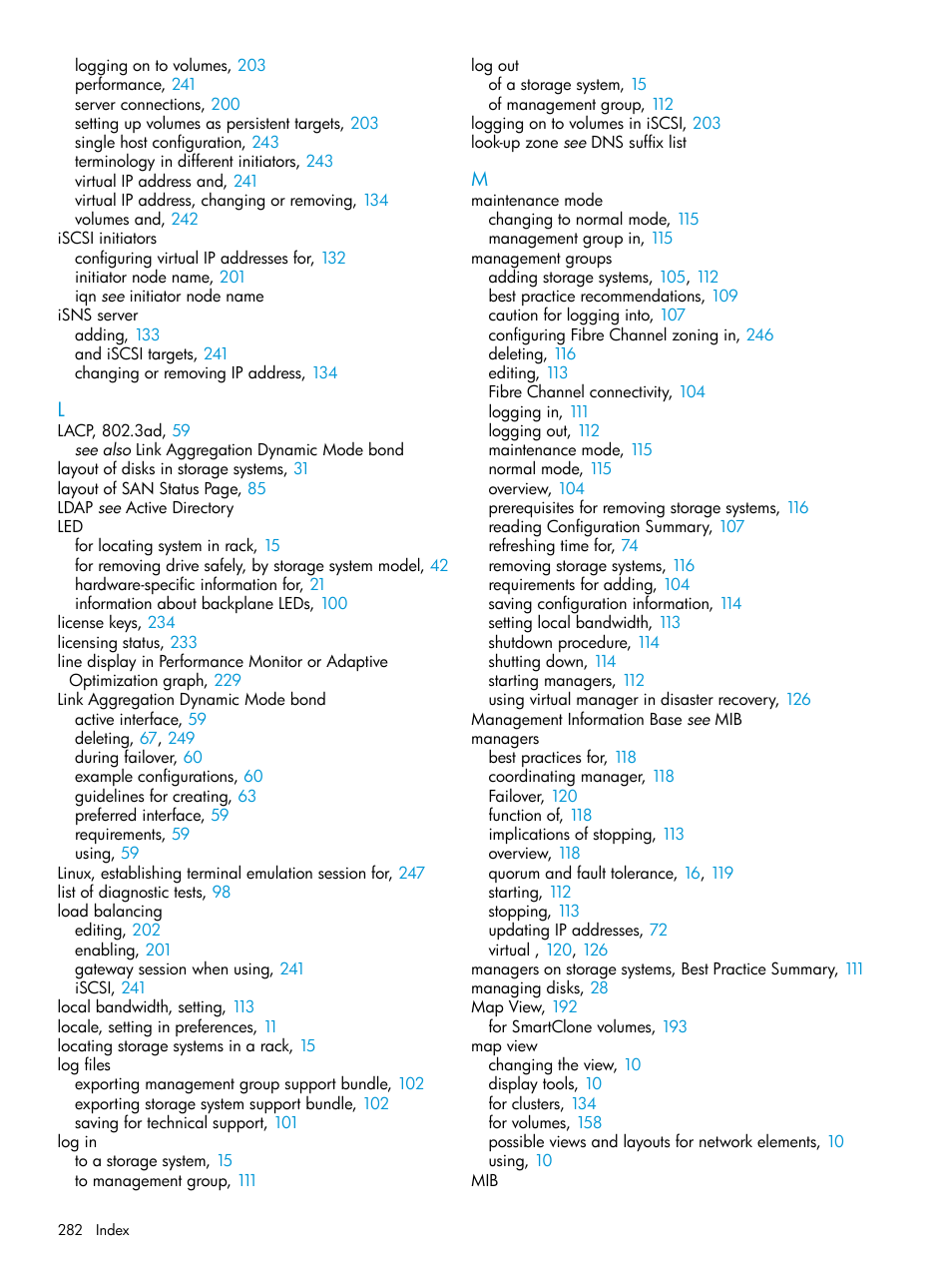 HP LeftHand P4000 SAN Solutions User Manual | Page 282 / 290