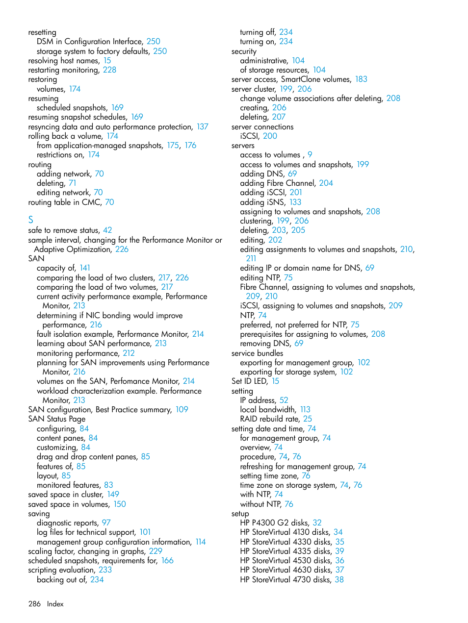 HP LeftHand P4000 SAN Solutions User Manual | Page 286 / 290