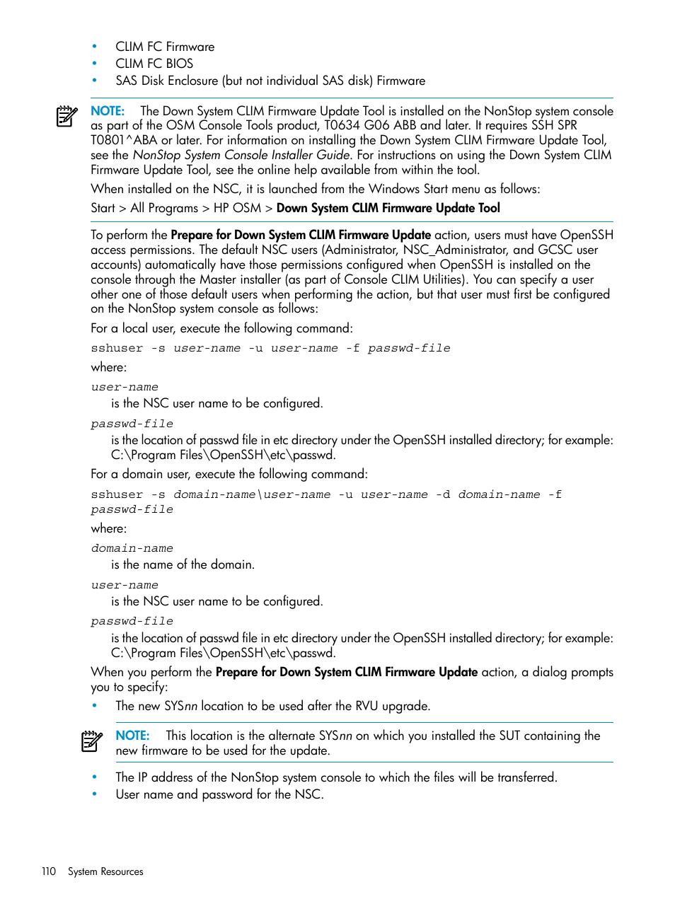 HP Integrity NonStop J-Series User Manual | Page 110 / 328