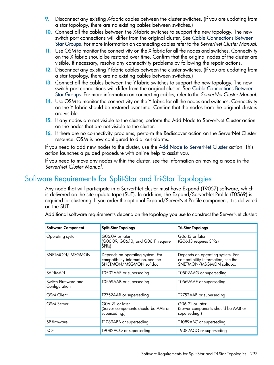 HP Integrity NonStop J-Series User Manual | Page 297 / 328