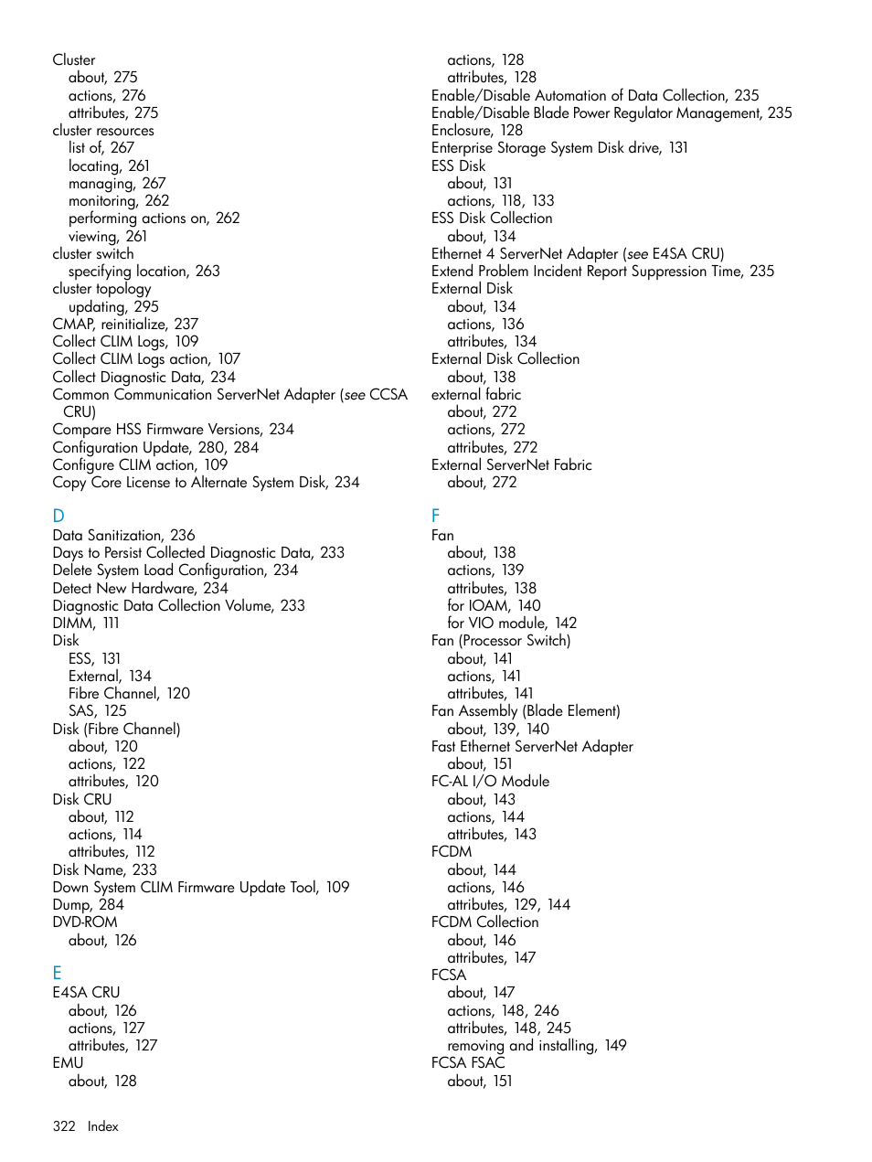 HP Integrity NonStop J-Series User Manual | Page 322 / 328