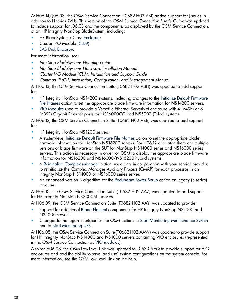 HP Integrity NonStop J-Series User Manual | Page 38 / 328