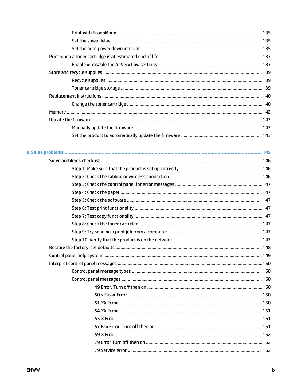 HP LaserJet Pro 400 MFP M425 User Manual | Page 11 / 228