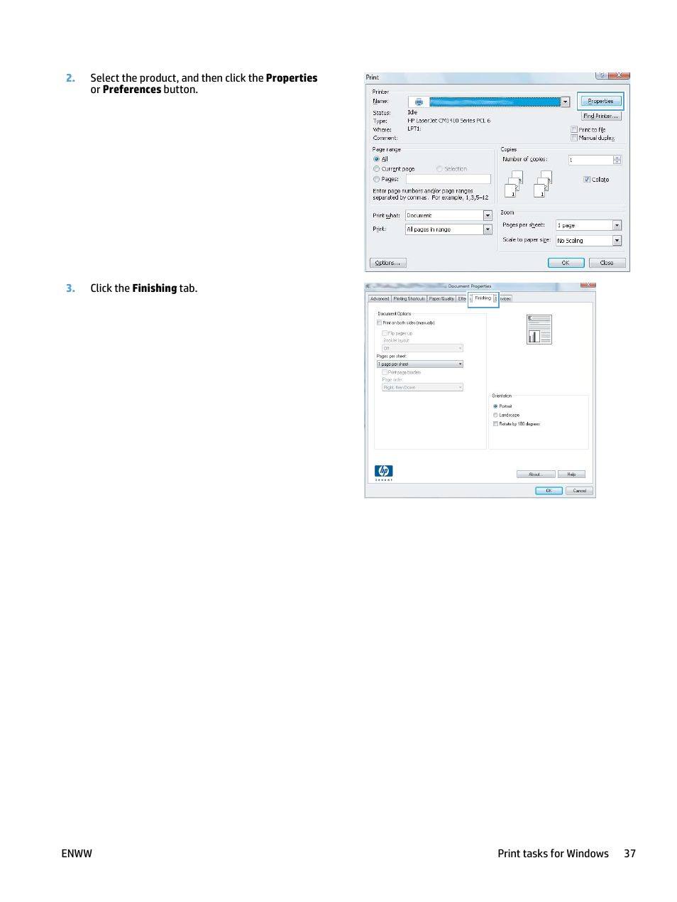 HP LaserJet Pro 400 MFP M425 User Manual | Page 53 / 228