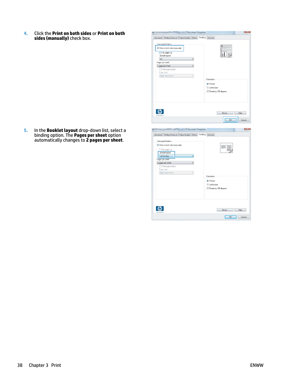 HP LaserJet Pro 400 MFP M425 User Manual | Page 54 / 228