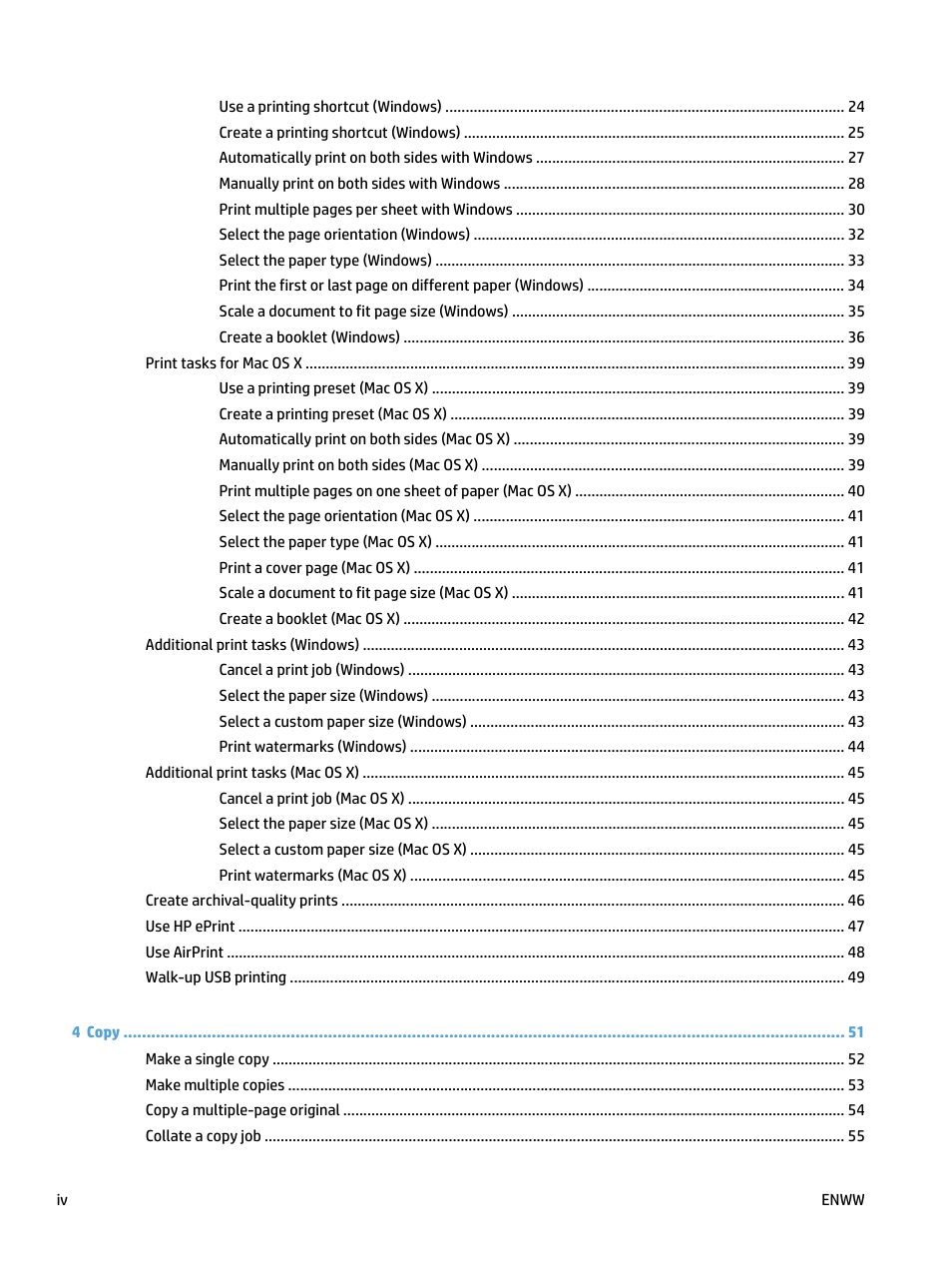 HP LaserJet Pro 400 MFP M425 User Manual | Page 6 / 228