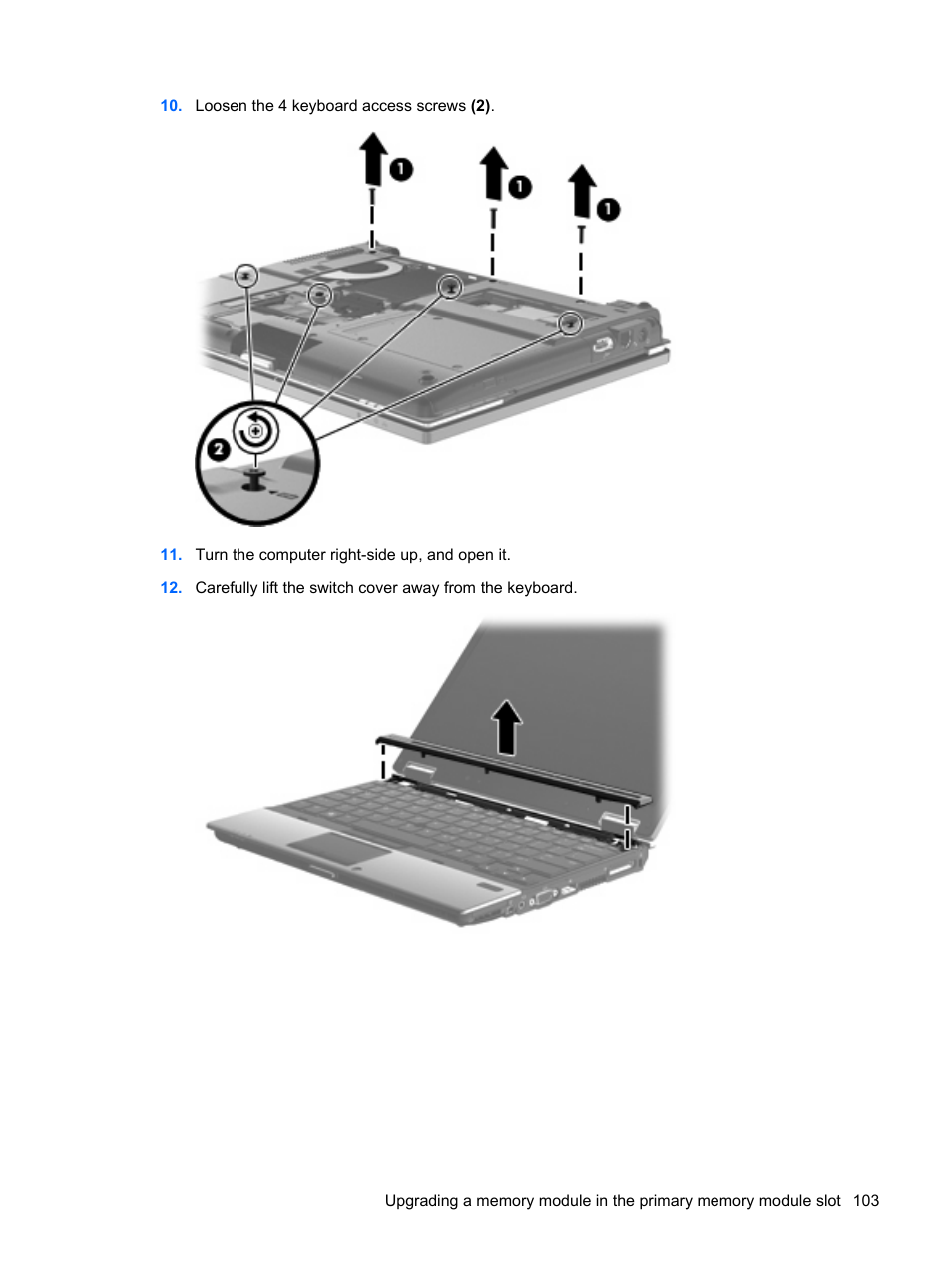 HP EliteBook 2540p Notebook PC User Manual | Page 115 / 173