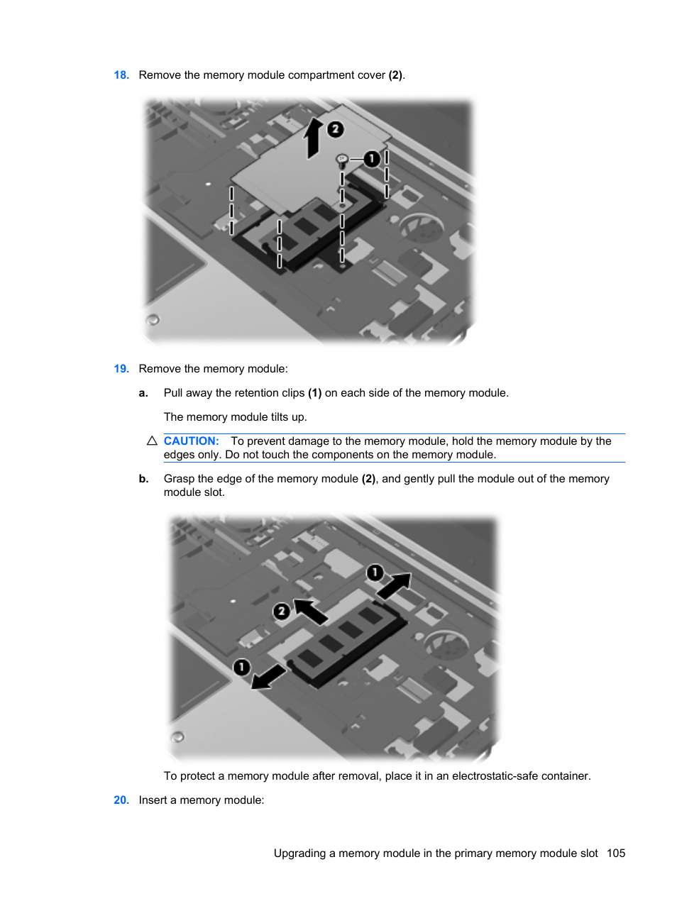 HP EliteBook 2540p Notebook PC User Manual | Page 117 / 173
