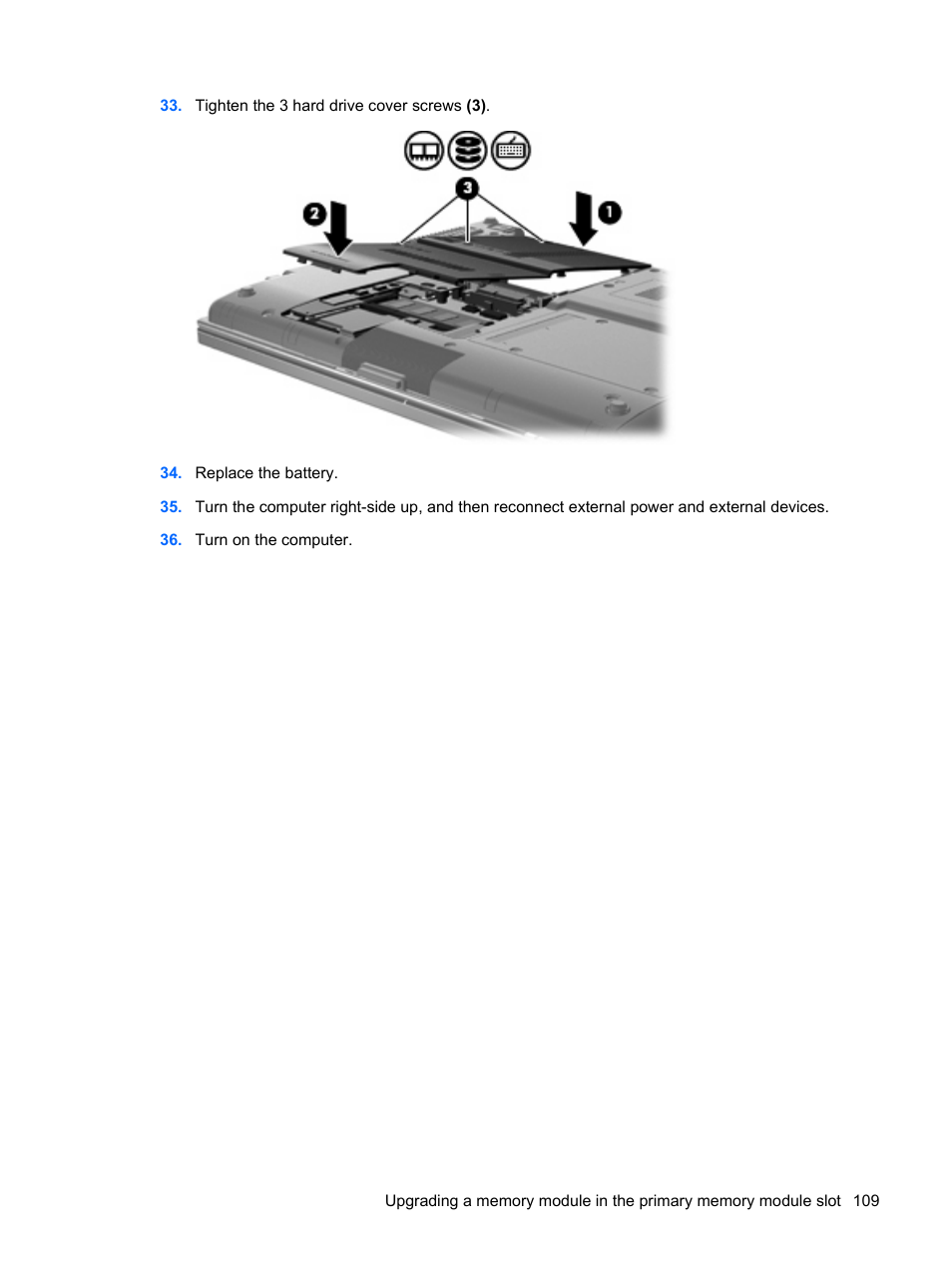 HP EliteBook 2540p Notebook PC User Manual | Page 121 / 173
