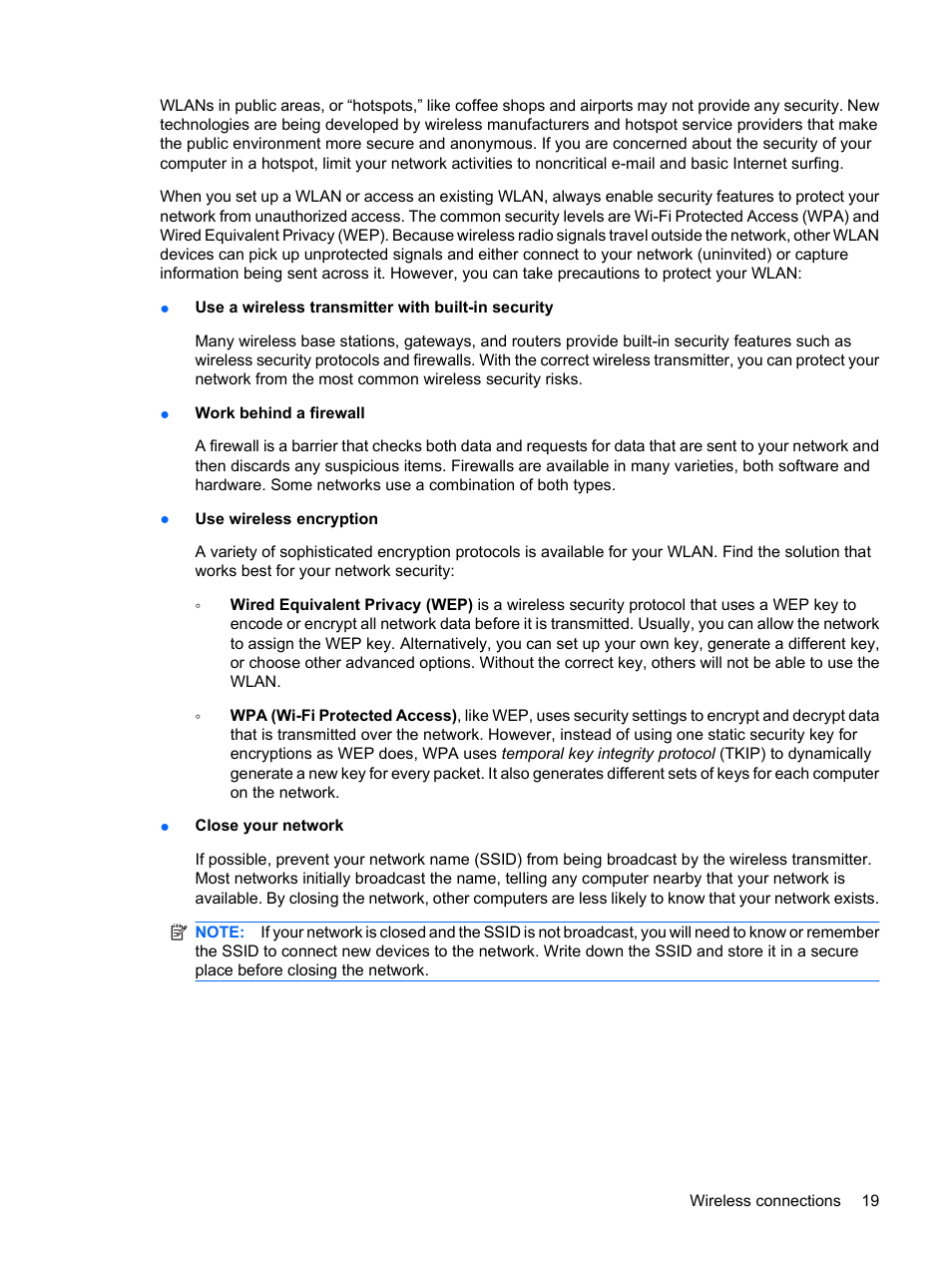 HP EliteBook 2540p Notebook PC User Manual | Page 31 / 173