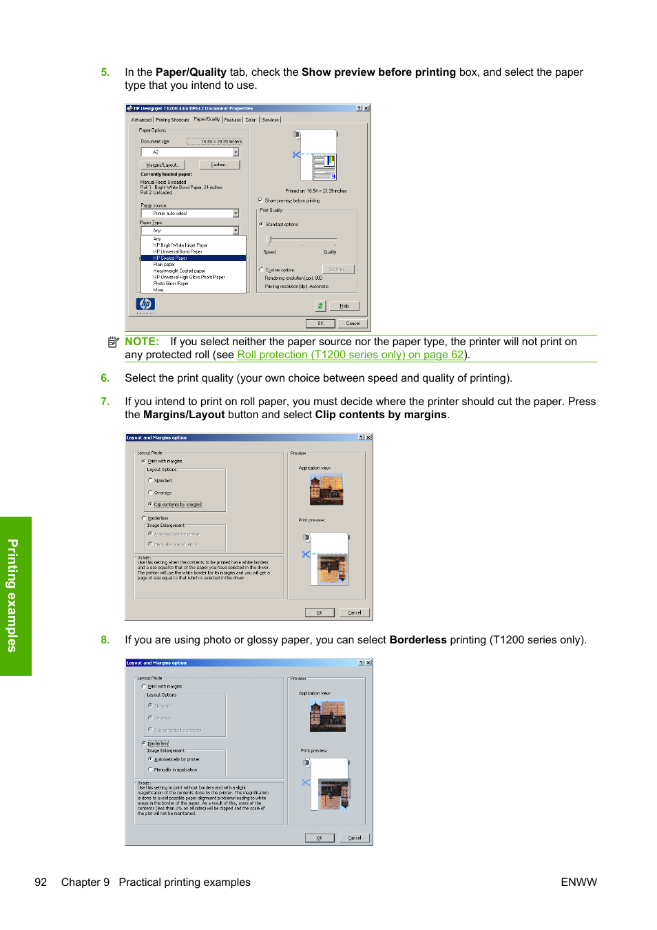 HP Designjet T1200 Printer series User Manual | Page 100 / 200