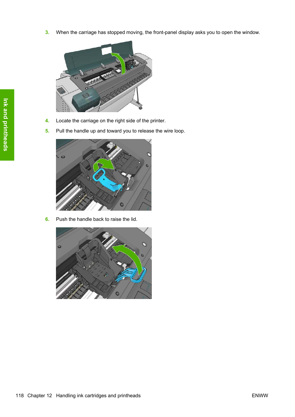 HP Designjet T1200 Printer series User Manual | Page 126 / 200