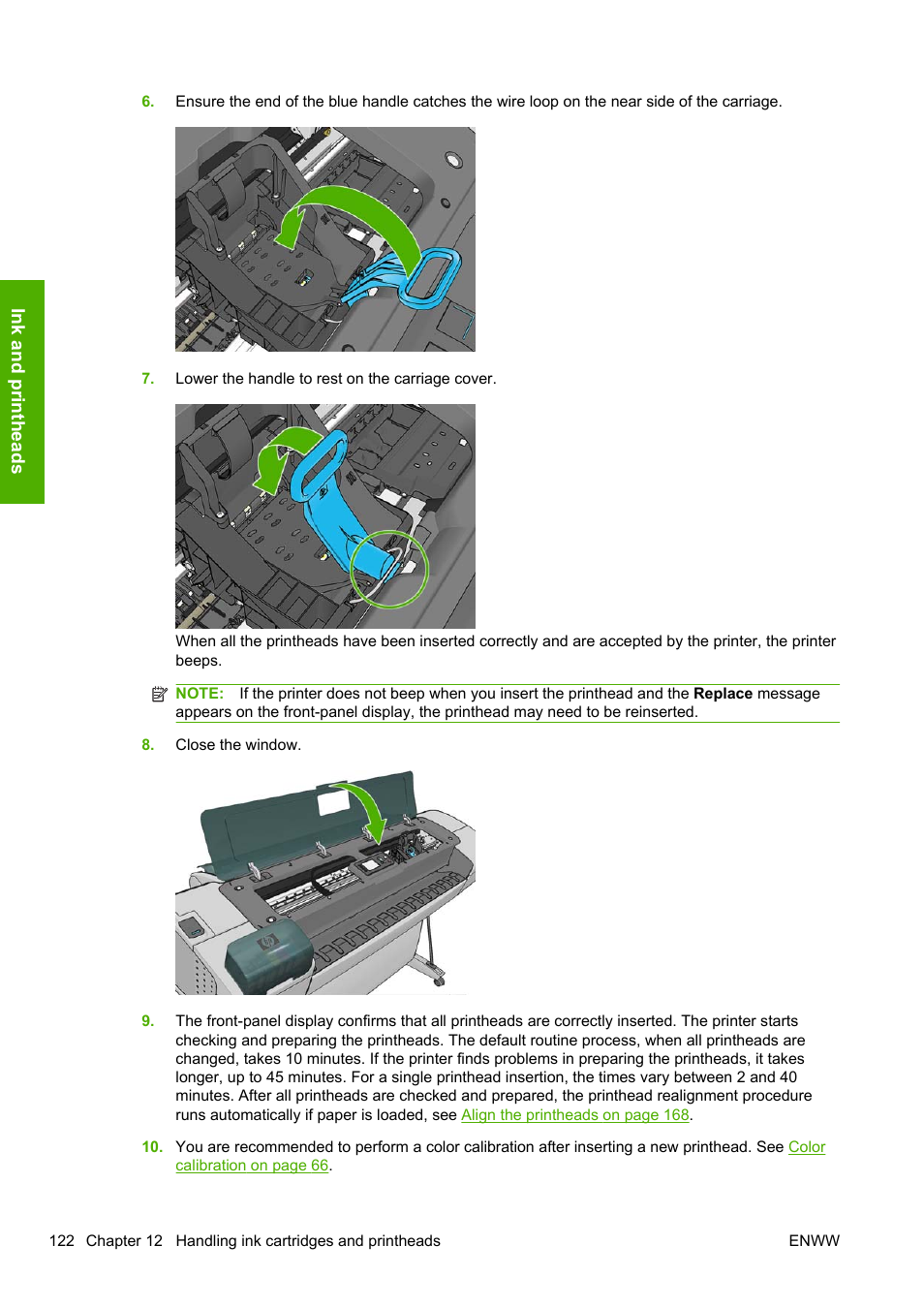 HP Designjet T1200 Printer series User Manual | Page 130 / 200