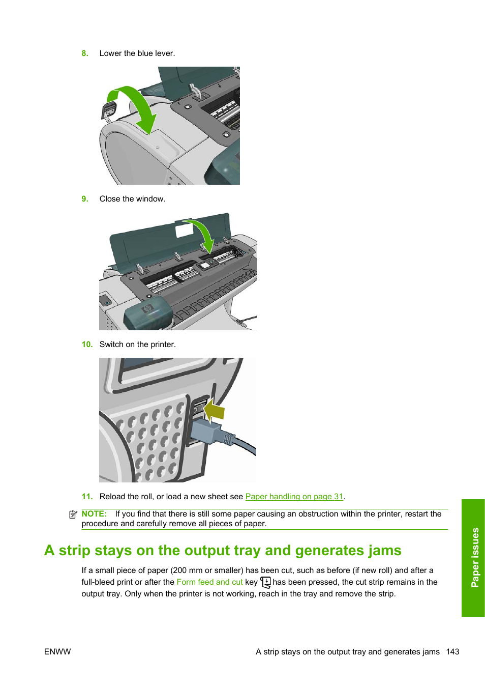 HP Designjet T1200 Printer series User Manual | Page 151 / 200