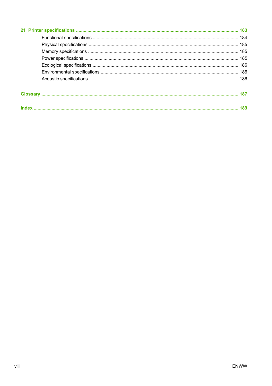 HP Designjet T1200 Printer series User Manual | Page 8 / 200