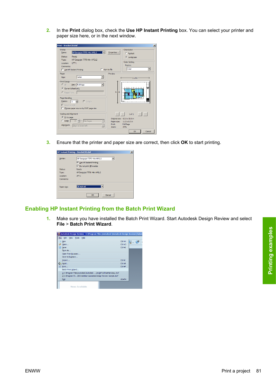 HP Designjet T1200 Printer series User Manual | Page 89 / 200