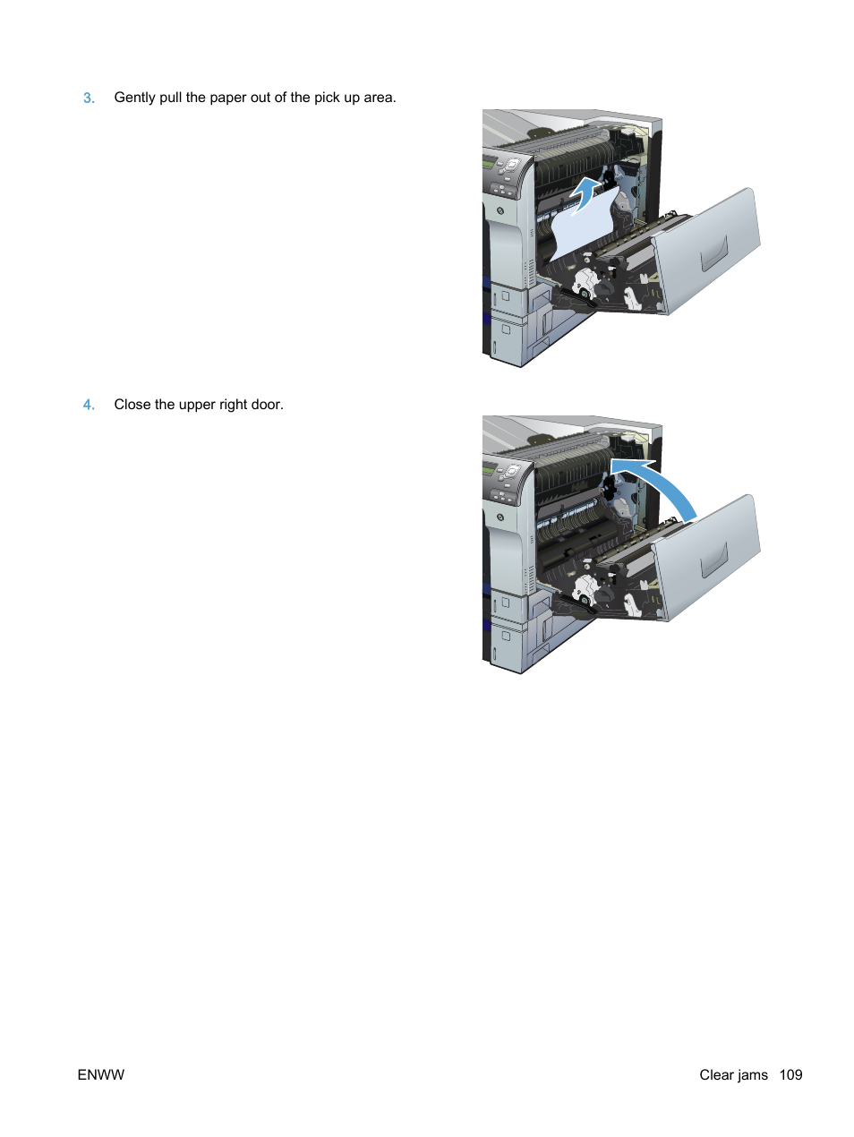 HP Color LaserJet Enterprise M750 Printer series User Manual | Page 119 / 134