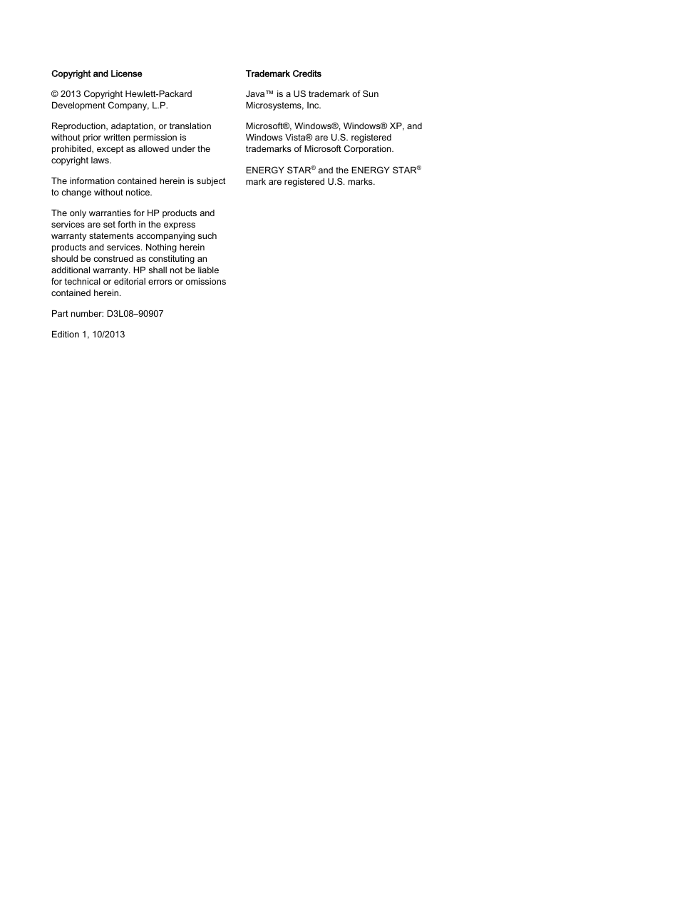HP Color LaserJet Enterprise M750 Printer series User Manual | Page 4 / 134