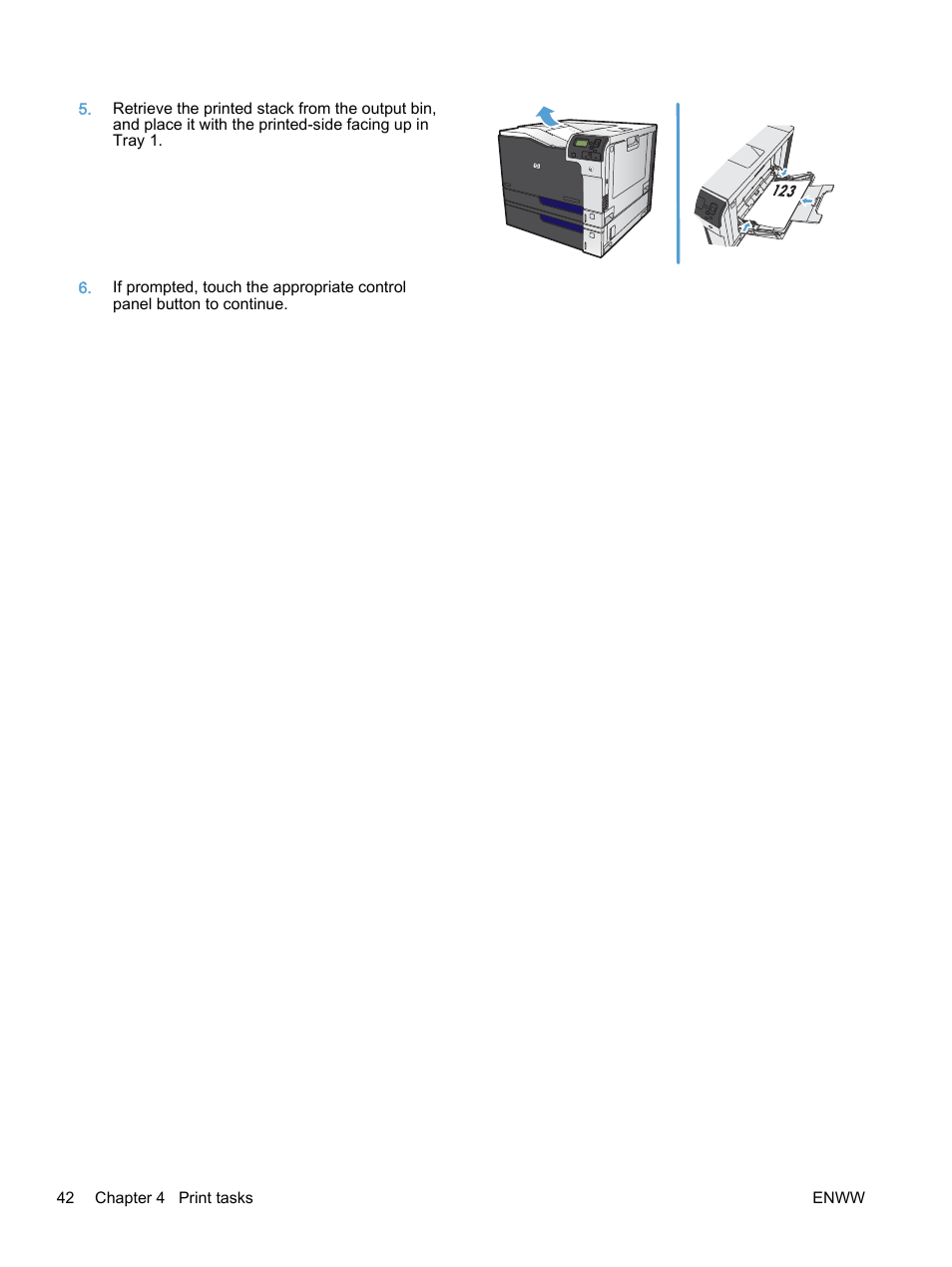 HP Color LaserJet Enterprise M750 Printer series User Manual | Page 52 / 134