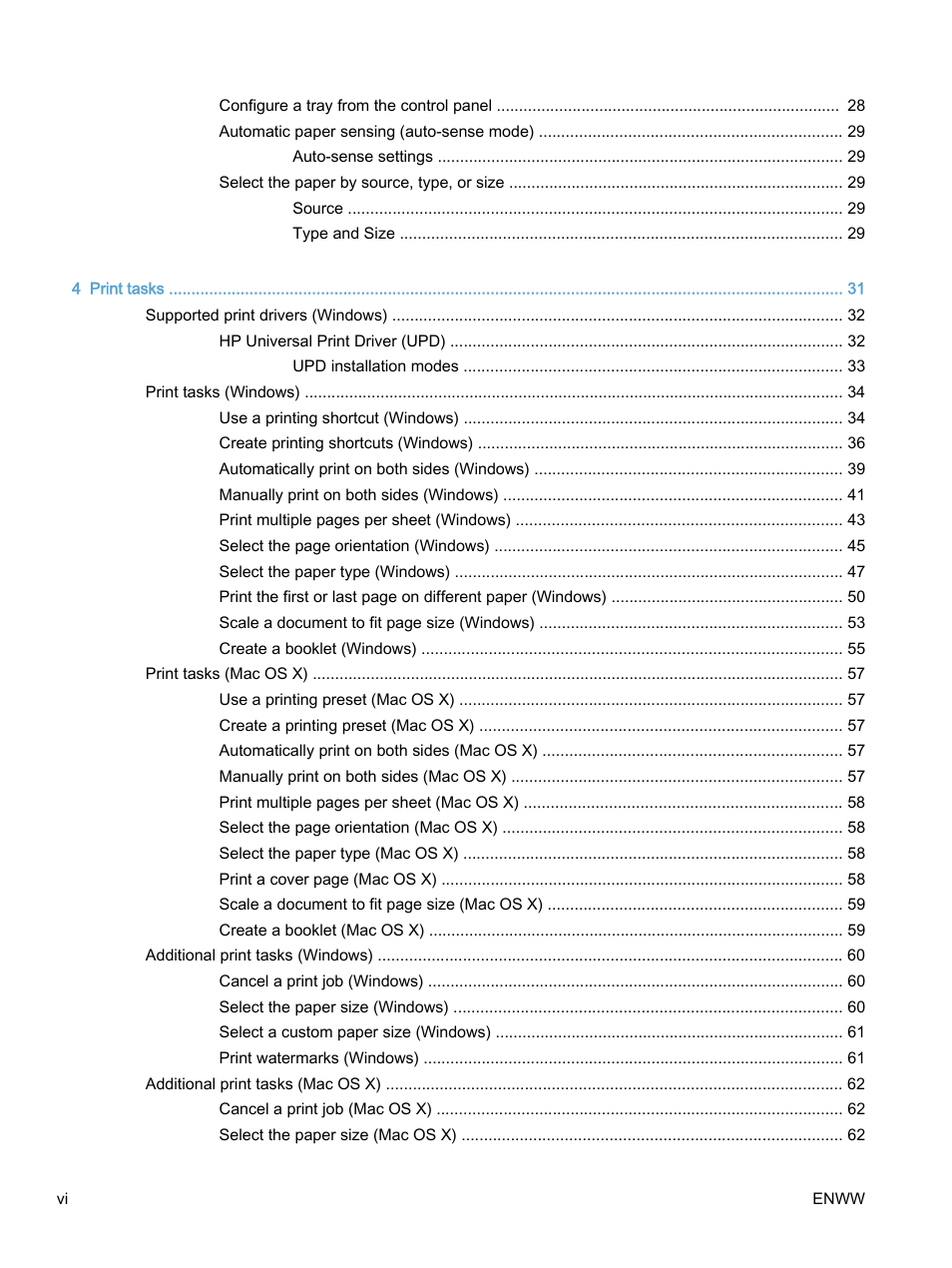 HP Color LaserJet Enterprise M750 Printer series User Manual | Page 8 / 134