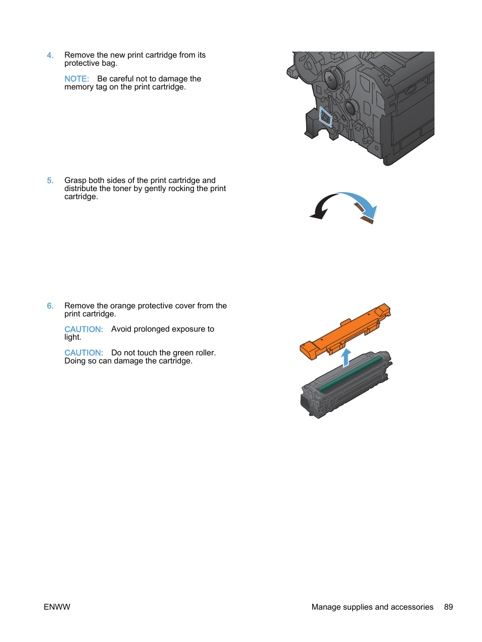 HP Color LaserJet Enterprise M750 Printer series User Manual | Page 99 / 134