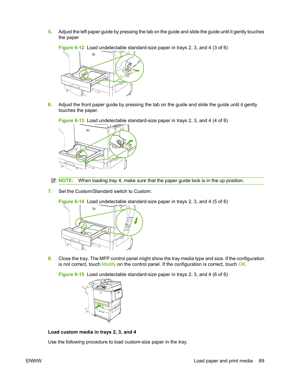 HP LaserJet M9040M9050 Multifunction Printer series User Manual | Page 103 / 288