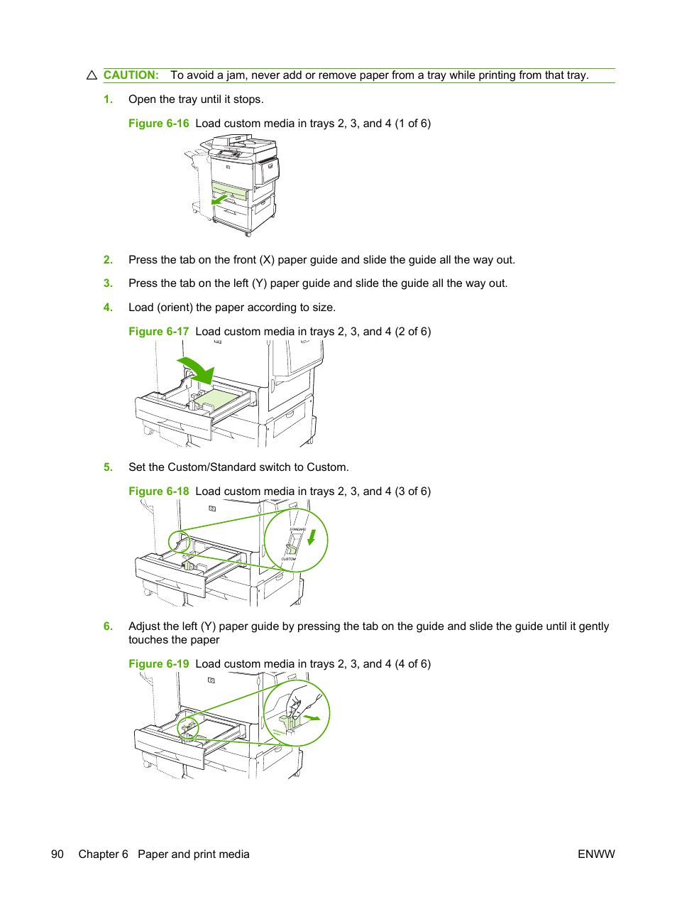 HP LaserJet M9040M9050 Multifunction Printer series User Manual | Page 104 / 288