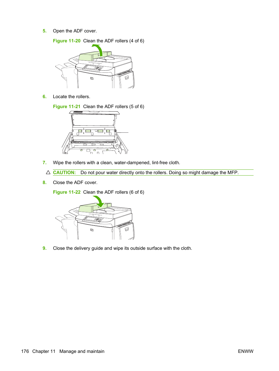 HP LaserJet M9040M9050 Multifunction Printer series User Manual | Page 190 / 288