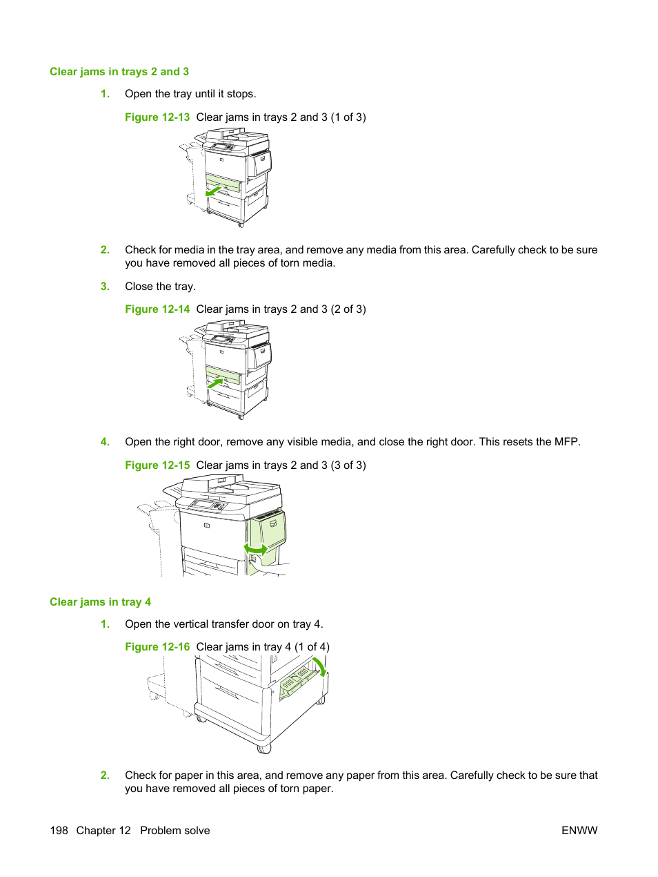 HP LaserJet M9040M9050 Multifunction Printer series User Manual | Page 212 / 288