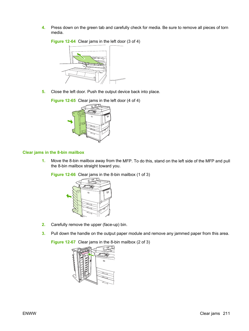 HP LaserJet M9040M9050 Multifunction Printer series User Manual | Page 225 / 288