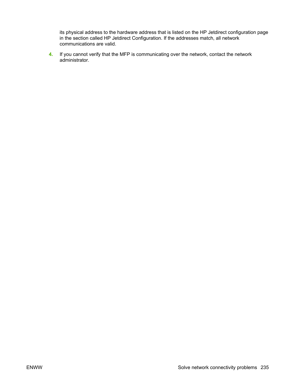 HP LaserJet M9040M9050 Multifunction Printer series User Manual | Page 249 / 288