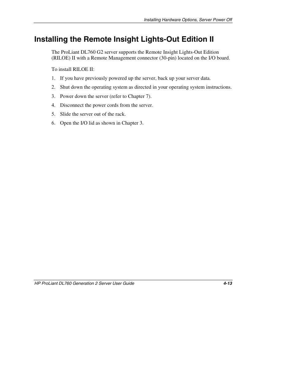 HP ProLiant DL760 G2 Server User Manual | Page 102 / 299