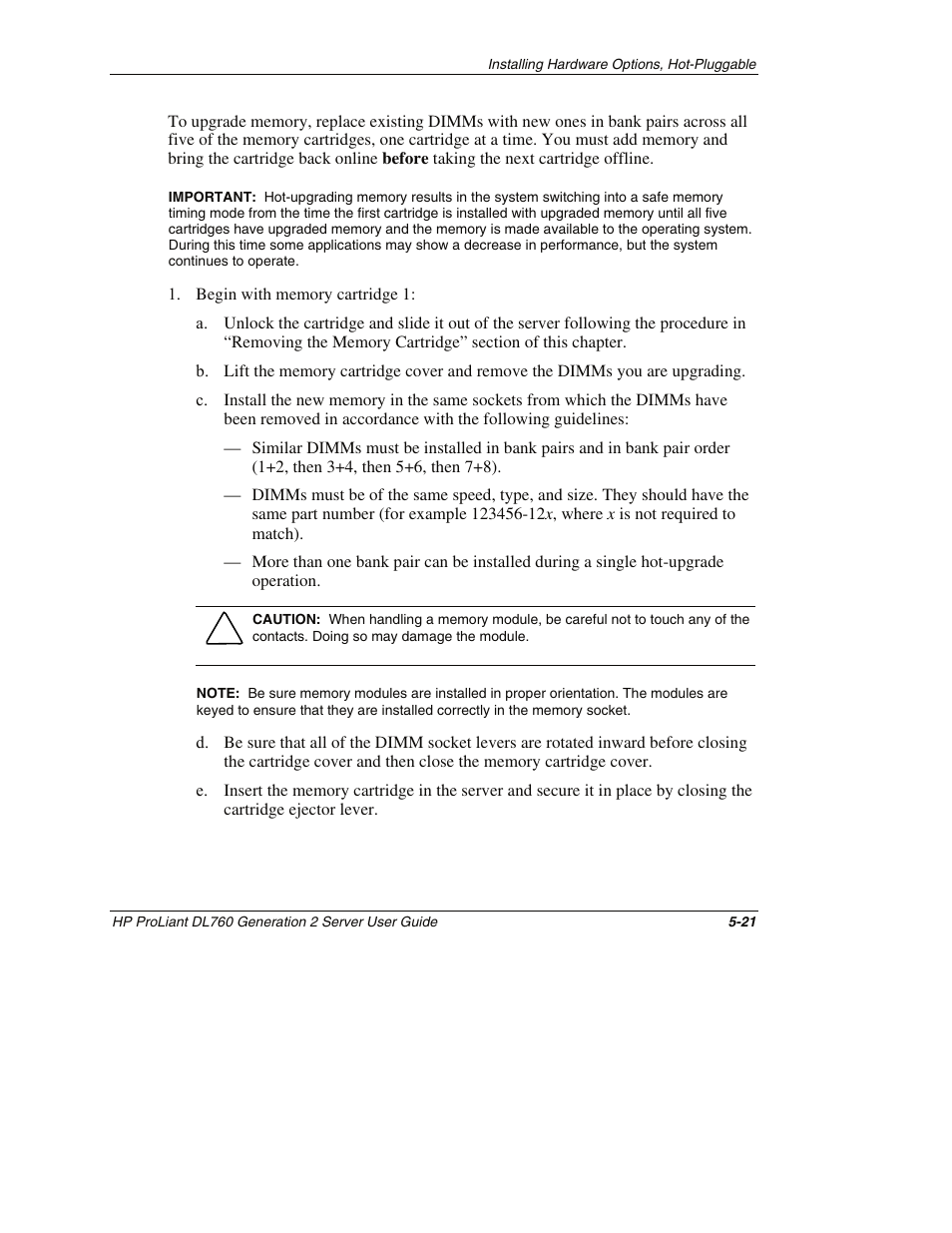 HP ProLiant DL760 G2 Server User Manual | Page 136 / 299