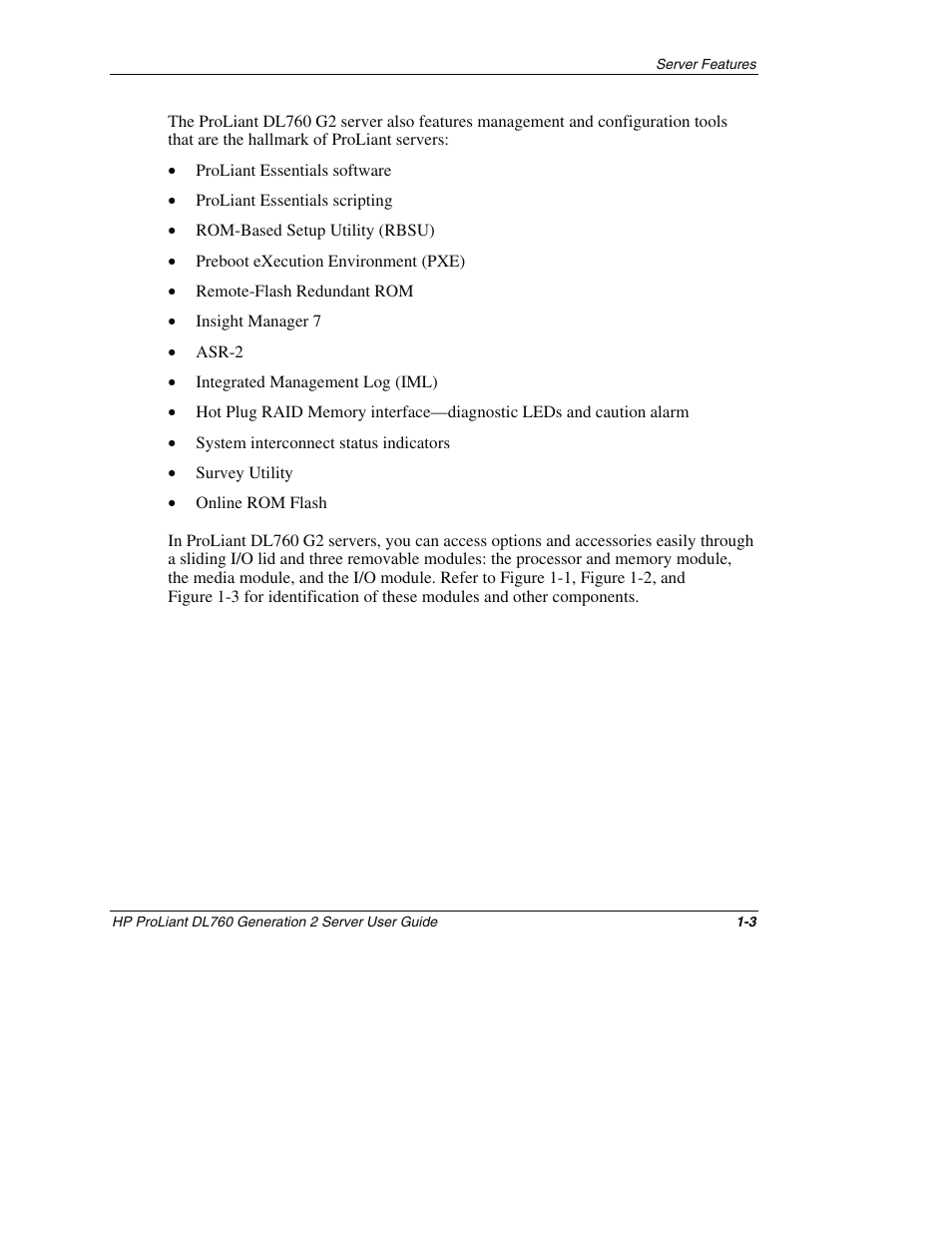 HP ProLiant DL760 G2 Server User Manual | Page 20 / 299