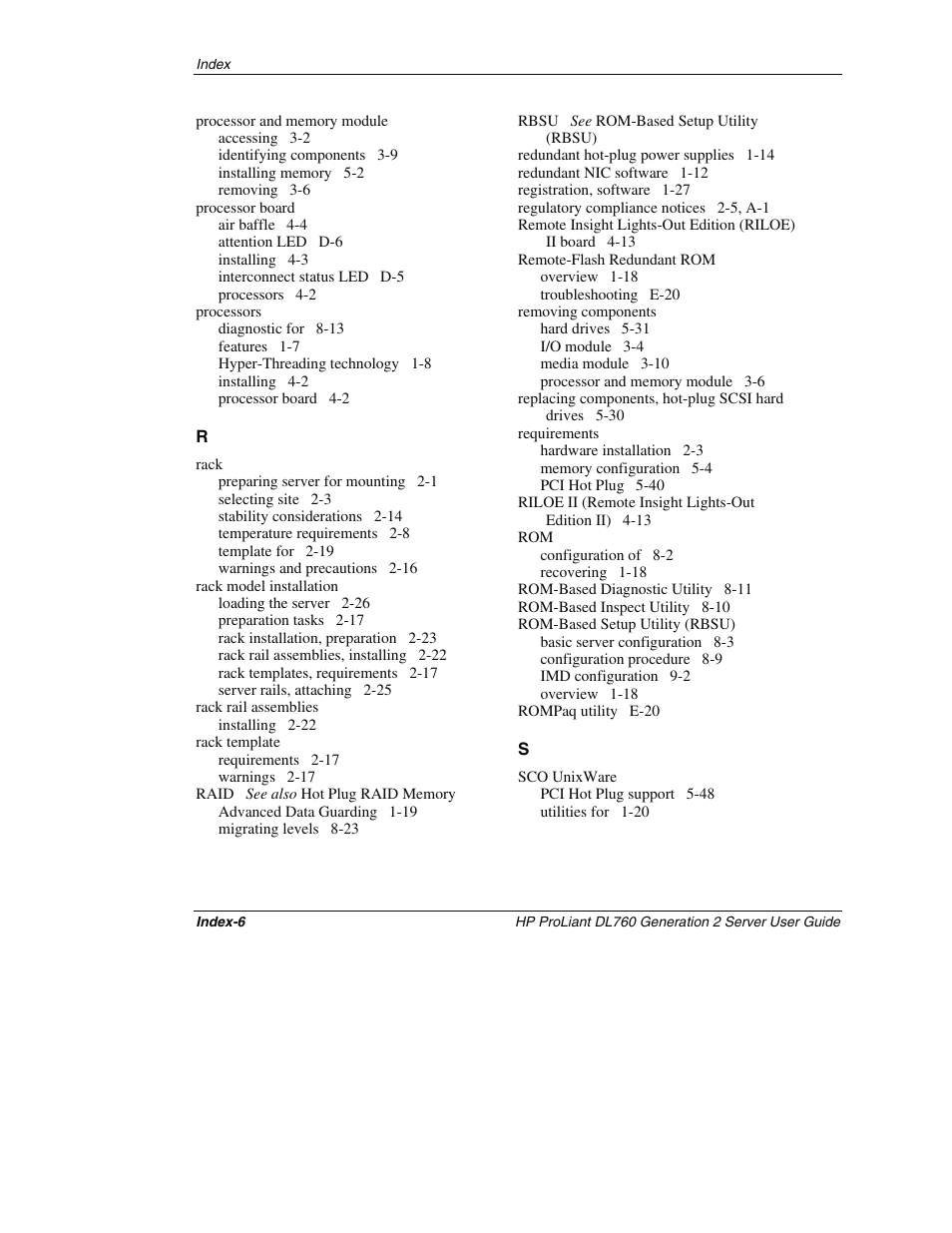 HP ProLiant DL760 G2 Server User Manual | Page 297 / 299