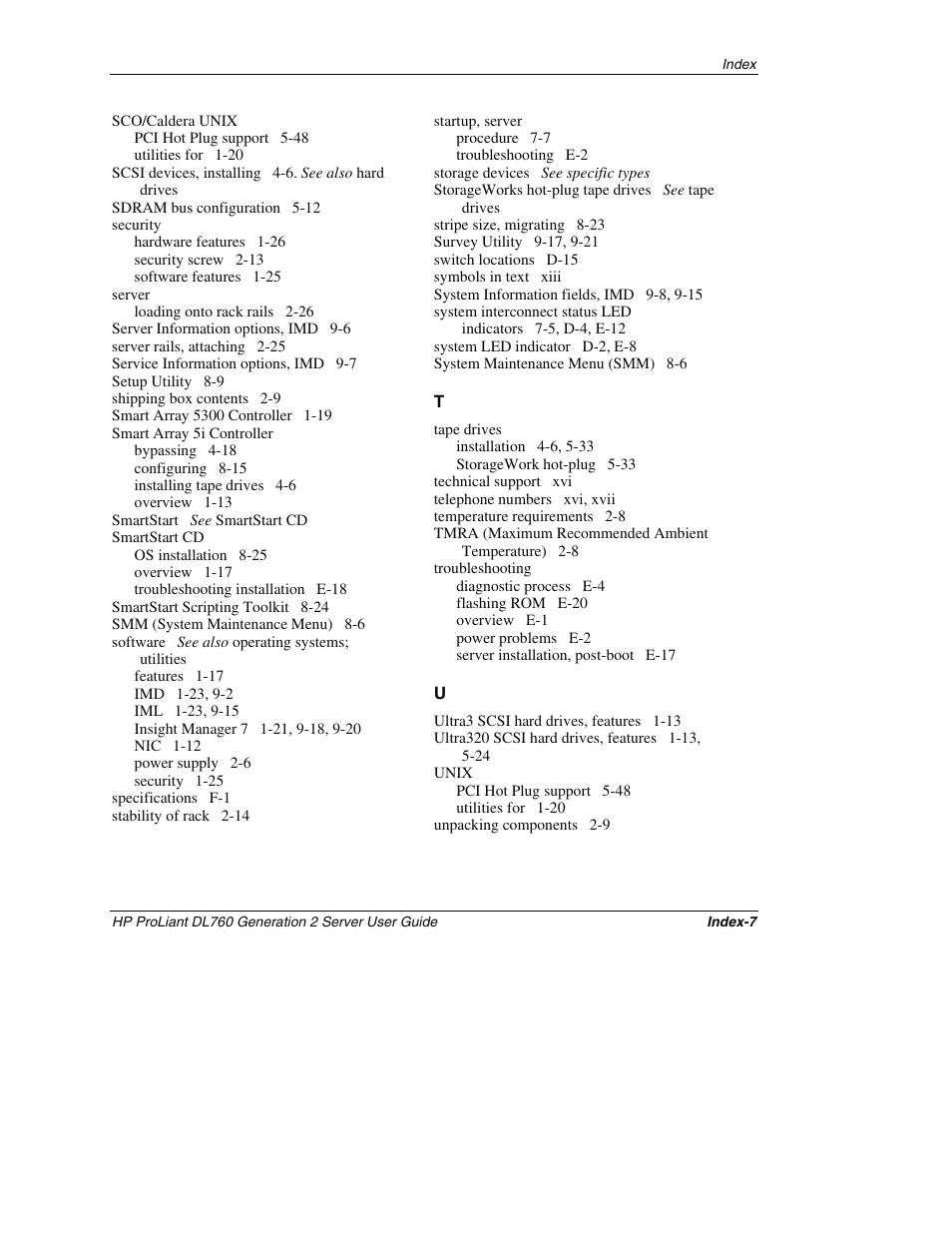 HP ProLiant DL760 G2 Server User Manual | Page 298 / 299