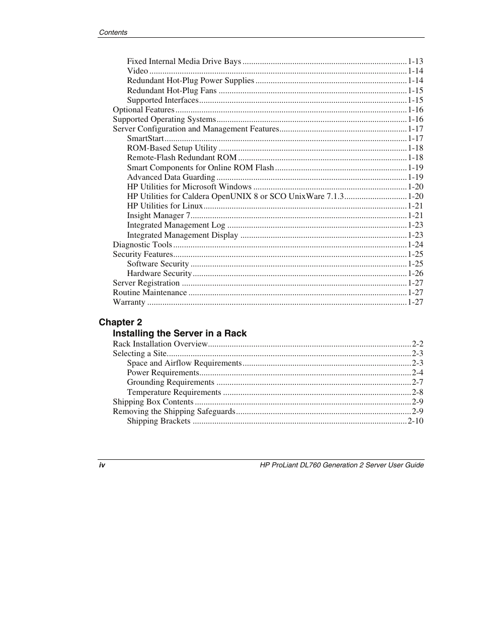 HP ProLiant DL760 G2 Server User Manual | Page 4 / 299