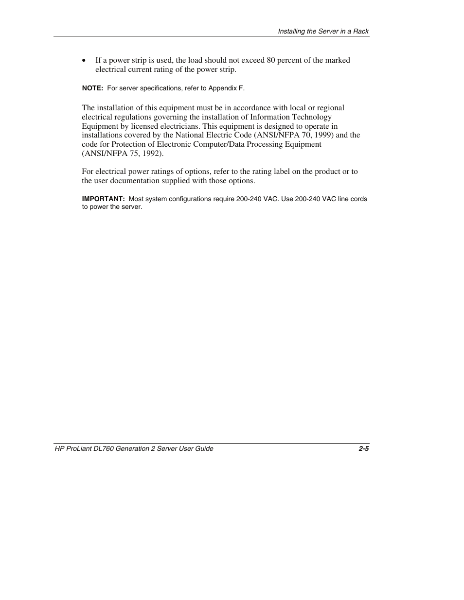 HP ProLiant DL760 G2 Server User Manual | Page 49 / 299