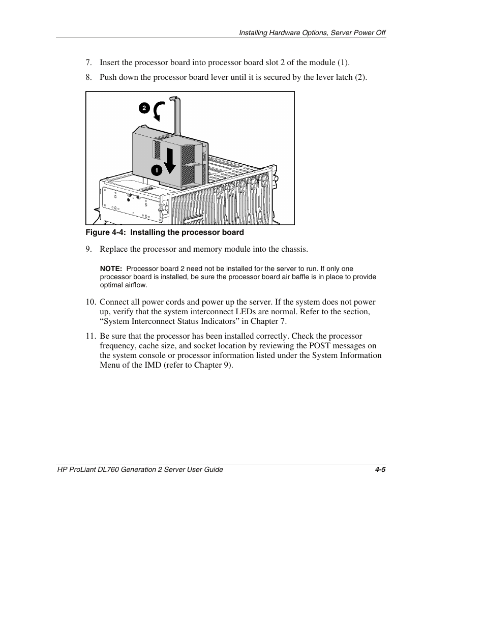 HP ProLiant DL760 G2 Server User Manual | Page 94 / 299